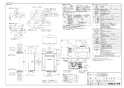 ノーリツ GT-2070AW BL 13A 取扱説明書 施工説明書 納入仕様図 ガスふろ給湯器  スタンダード フルオート 屋外壁掛形 20号 納入仕様図1